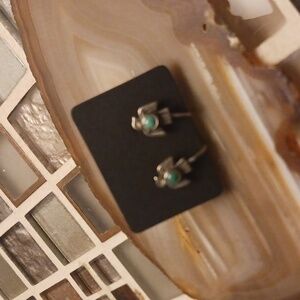 Vintage Sterling Native Navajo Thunderbird earrings